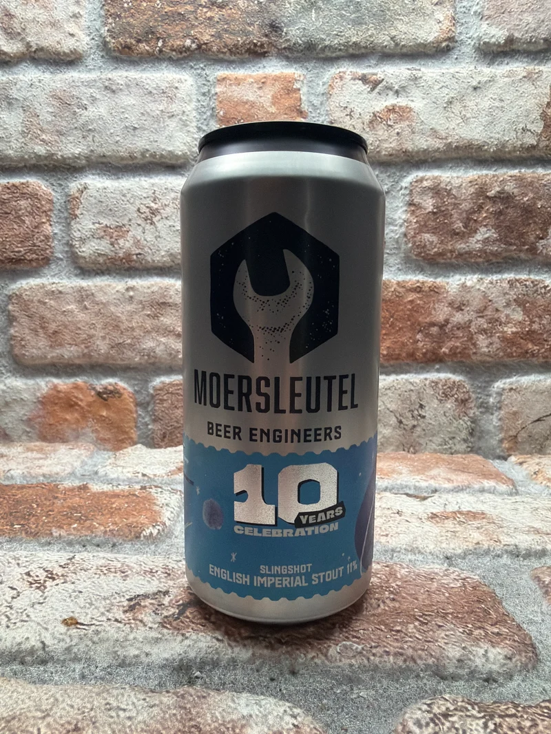 Moersleutel Craft Brewery 10 Years: Slingshot Stout - 44 CL