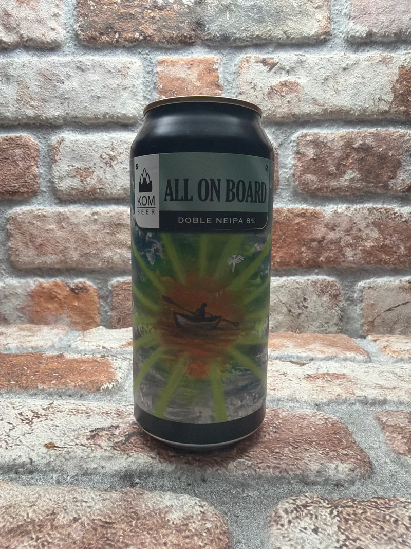 KOM Beer All On Board IPA - 44 CL