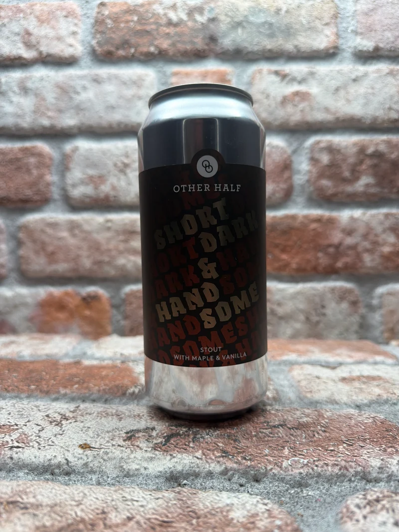 Other Half Brewing Co. Short, Dark & Handsome : Maple & Vanilla Stout - 47.3 CL (1 pint)