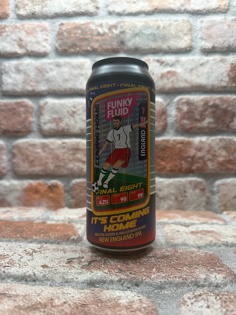 Funky Fluid It's Coming Home (Final Eight - England) IPA - 50 CL
