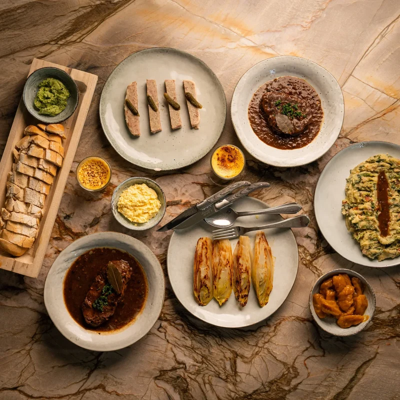 Rundersucade 3 gangen menu