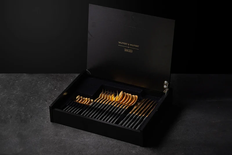 Exclusieve Gouden Bestekset - Daalder