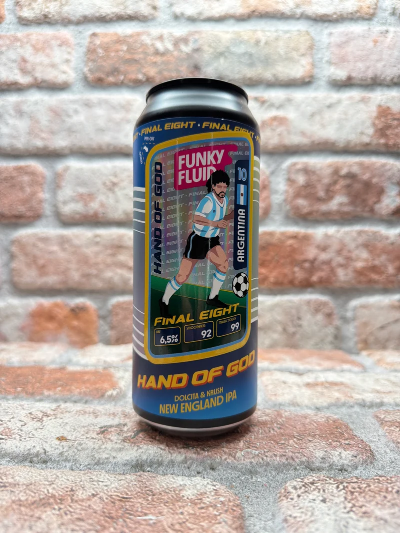 Funky Fluid Hand of God (Final Eight - Argentina) IPA - 50 CL