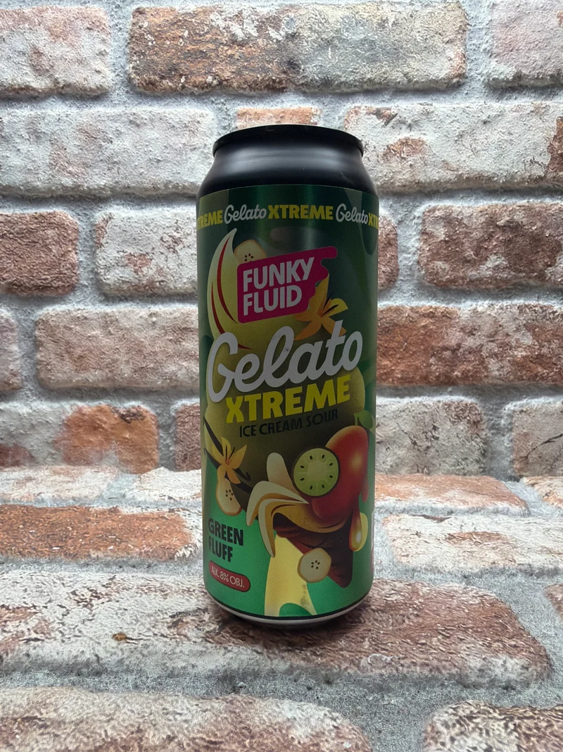 Funky Fluid Gelato XTREME: Green Fluff Sour - 50 CL