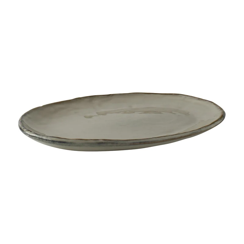 Dutch Rose Organic Serveerschaal Ovaal Crème - 40 x 28 cm
