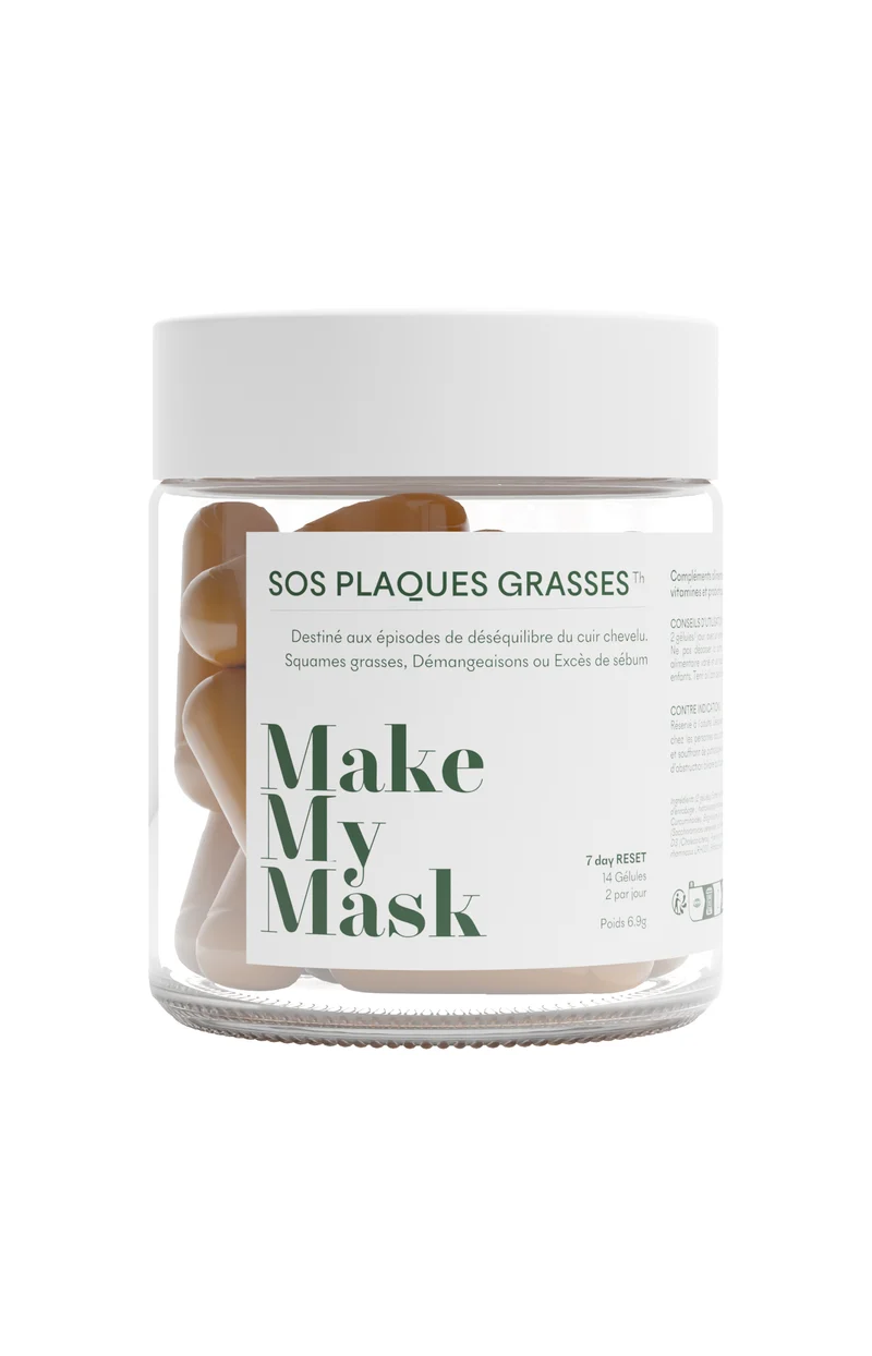Cure - Compléments SOS squames grasses - 14 jours
