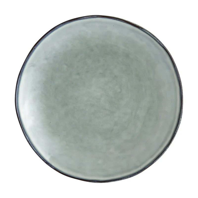 Dutch Rose Organic Dinerbord Blauw - 26,5 cm