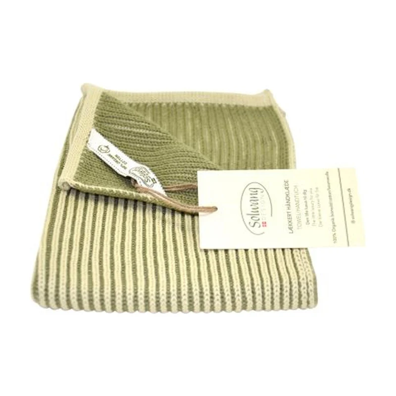 Solwang Design Keukendoek Rib - Olijfgroen