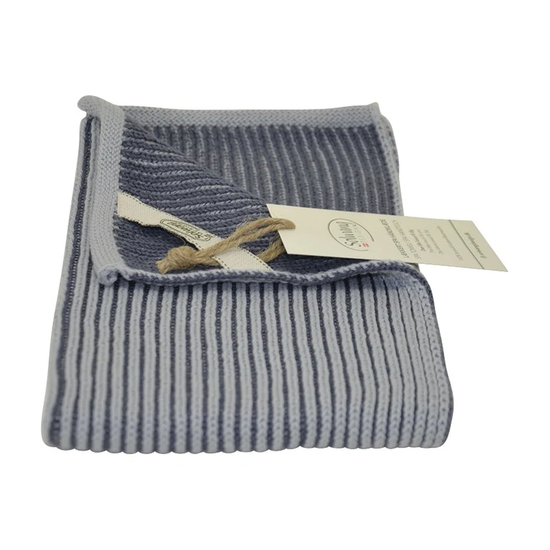 Solwang Design Keukendoek Rib - Stormy Grijs