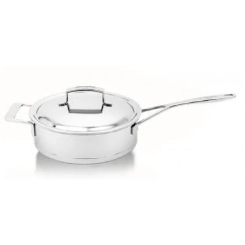Demeyere Silver 7 Hapjespan met Dubbelwandige Deksel - 24 cm