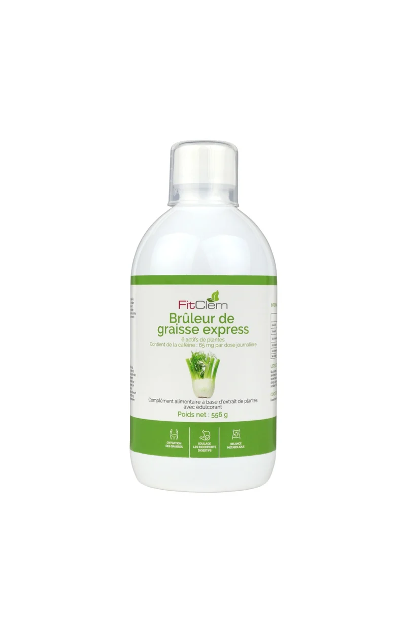 Sirop brûleur de graisse express - Guarana & thé vert - 20 jours