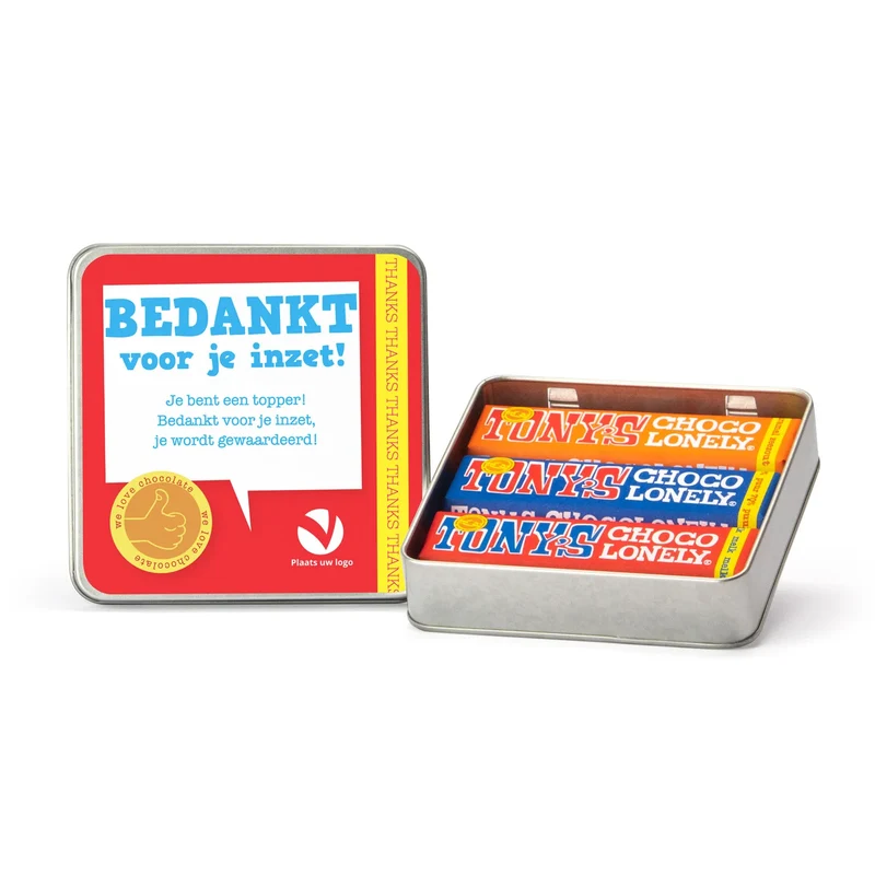 Blik van waardering 3 Tony's repen - Vrijwilliger
