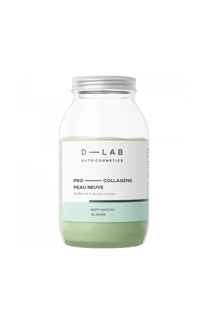 Poudre beauté - Collagène - Matcha - 1 mois