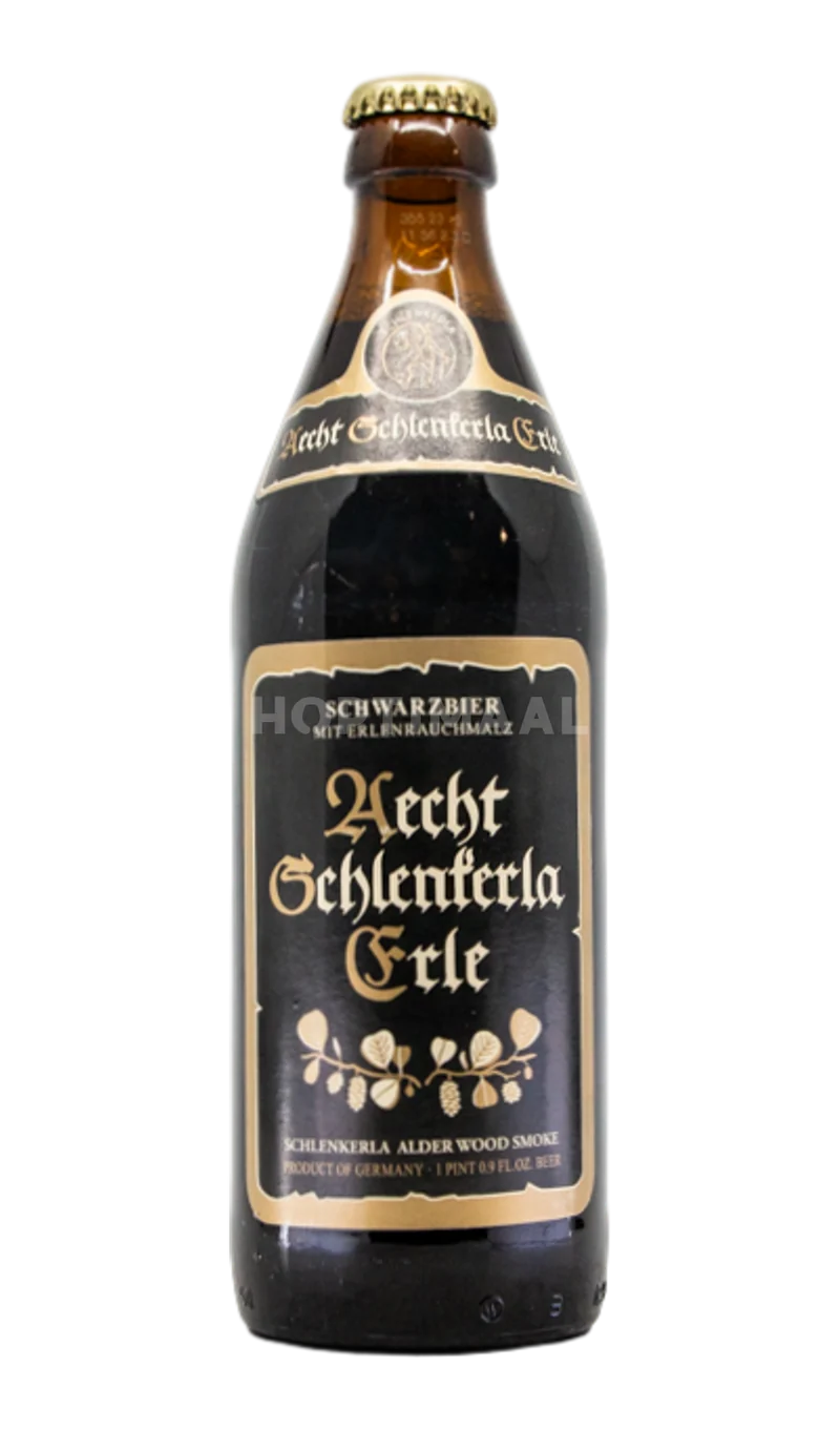 Schlenkerla ("Heller-Bräu" Trum) Aecht Schlenkerla Erle – Schwarzbier