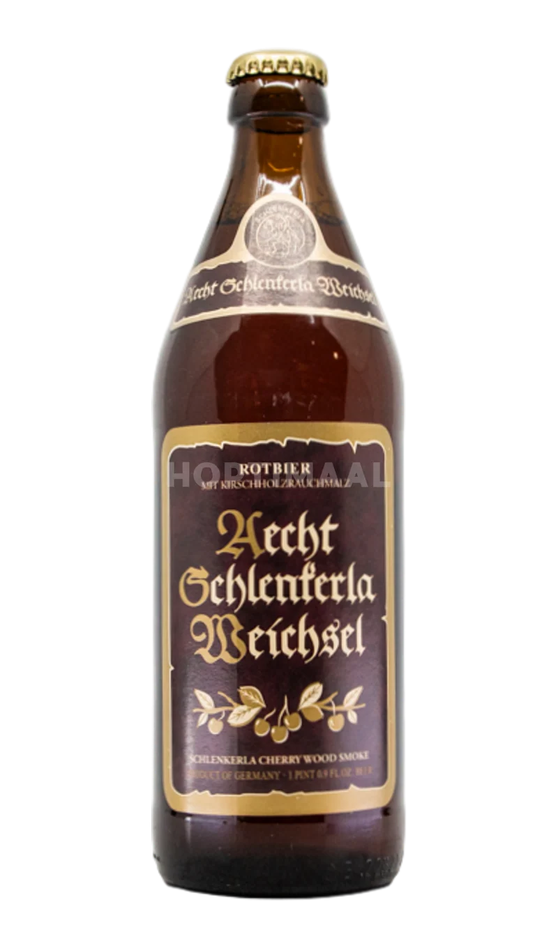 Schlenkerla ("Heller-Bräu" Trum) Aecht Schlenkerla Weichsel – Rotbier