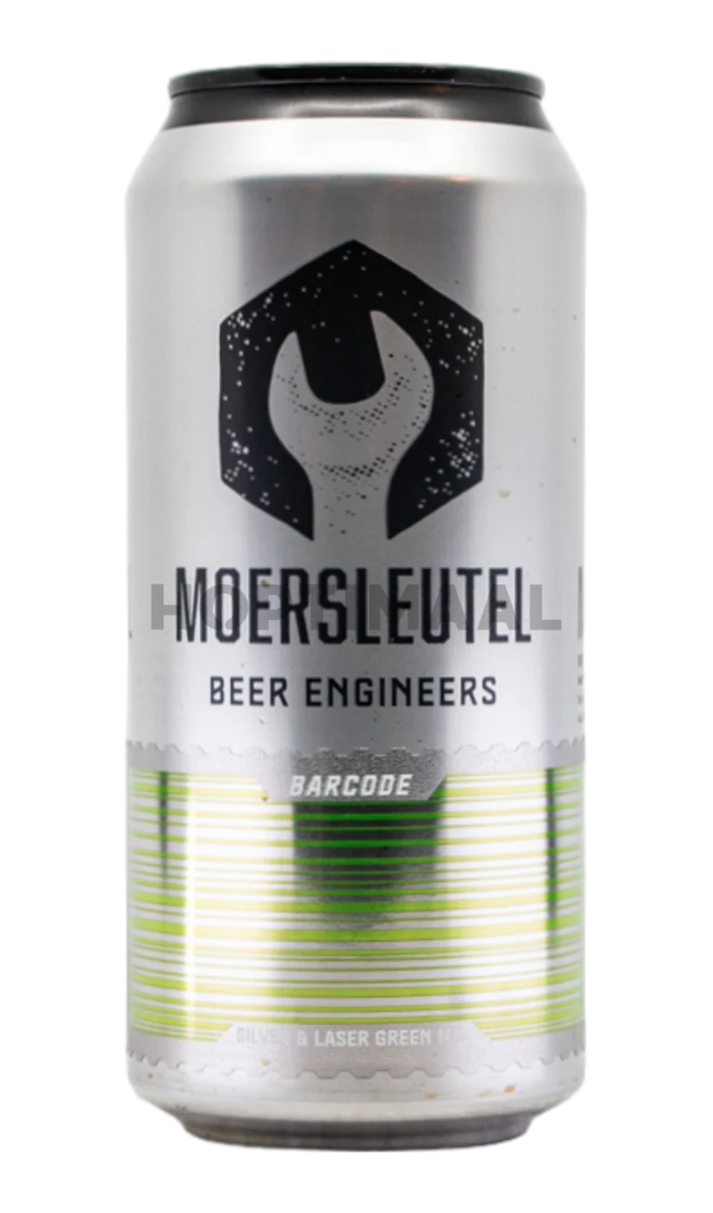 Moersleutel Craft Barcode: Silver & Laser Green
