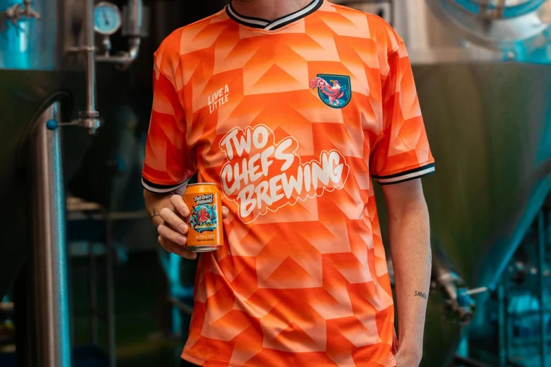 Two Chefs Oranje WK Tshirt