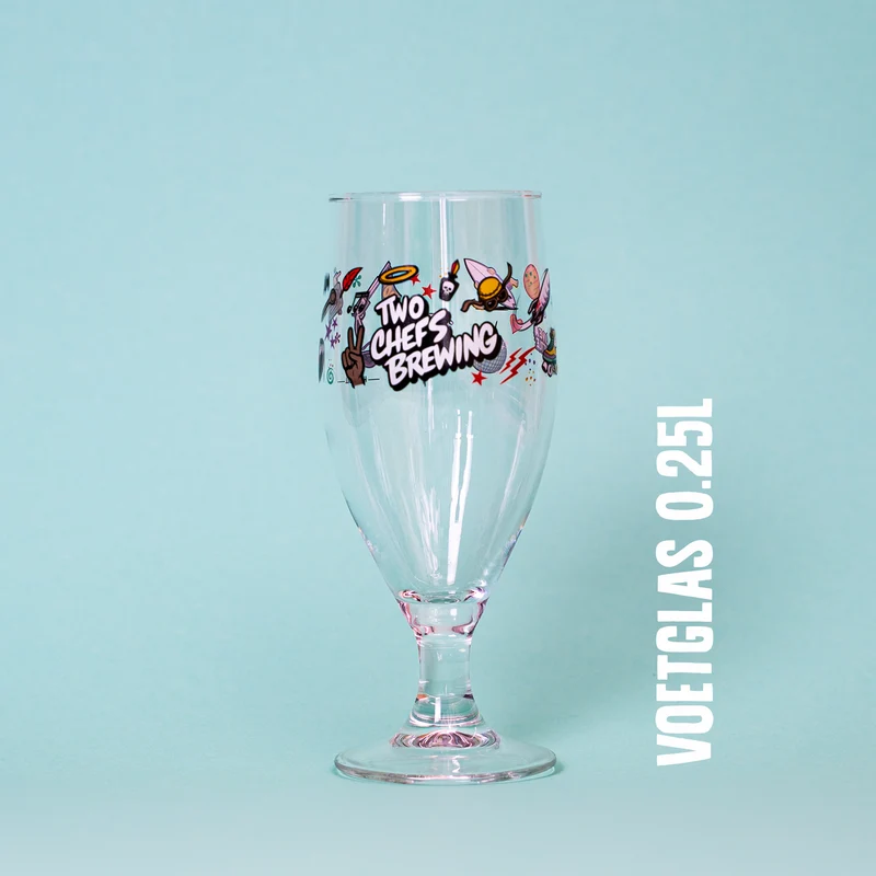 Glas met voet 0.25L