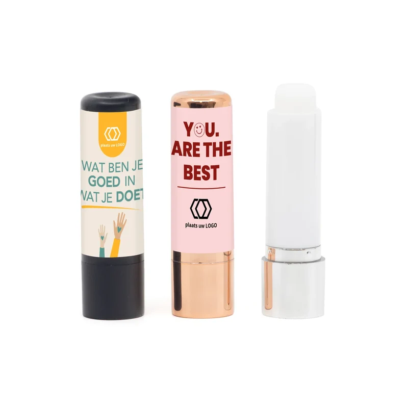 Lippenbalsem met etiket - Zakelijk