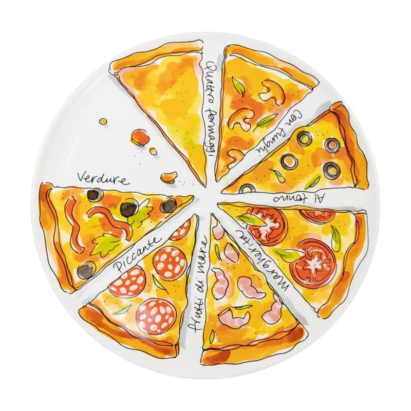 Blond Amsterdam Pizza Sharing Bord Slices - 31 cm