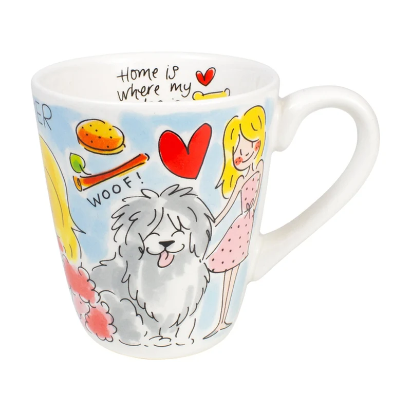 Blond Amsterdam Dieren Beker Dog Lover - 350 ml
