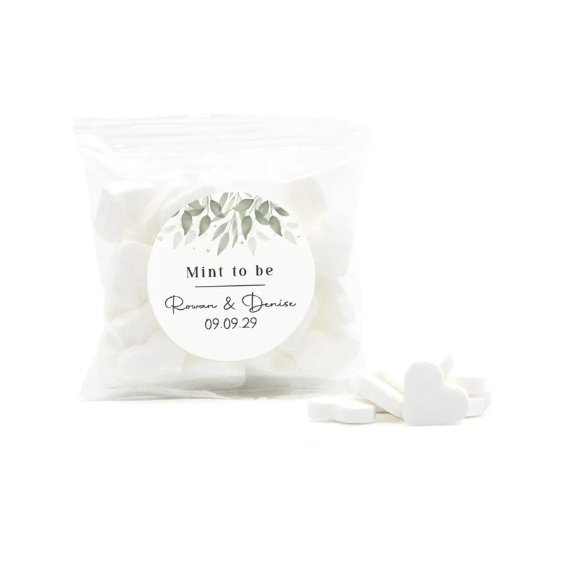 Zakje minthartjes - Trouwen