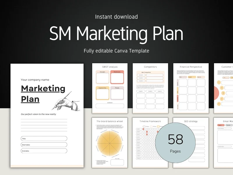 SM Marketing Plan for SMMs & Agencies