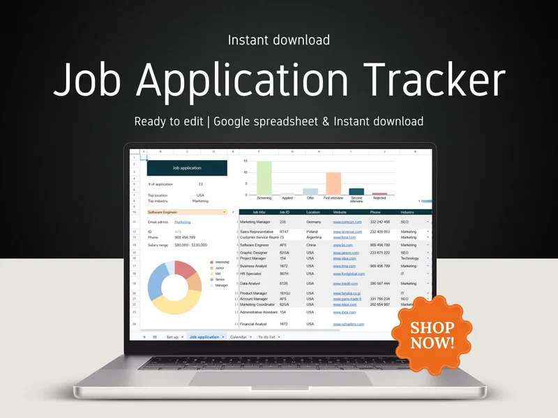 Job Hunt Organizer to Track Applications
