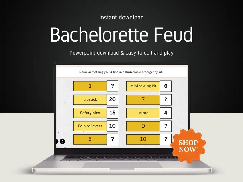 Unique Bachelorette Party Game