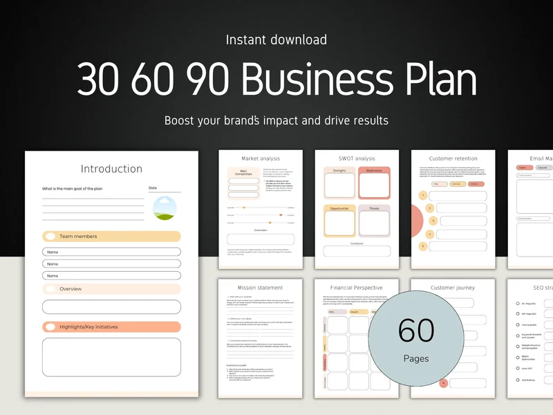 Strategic 90-Day Action Plan Template