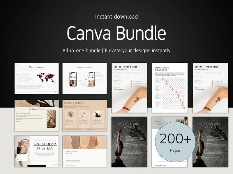 Canva Templates Bundle | Ready to edit