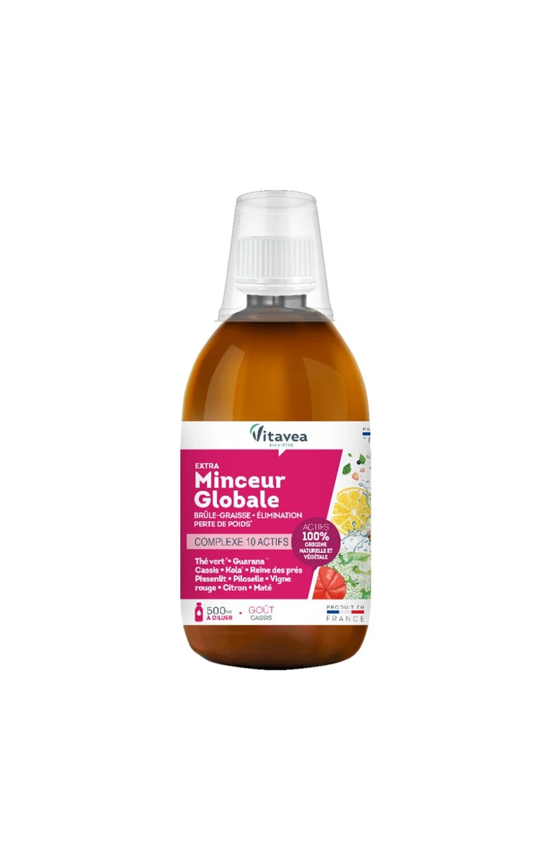 Boisson à diluer extra minceur globale - Complexe 10 actifs - 3 x 500 ml