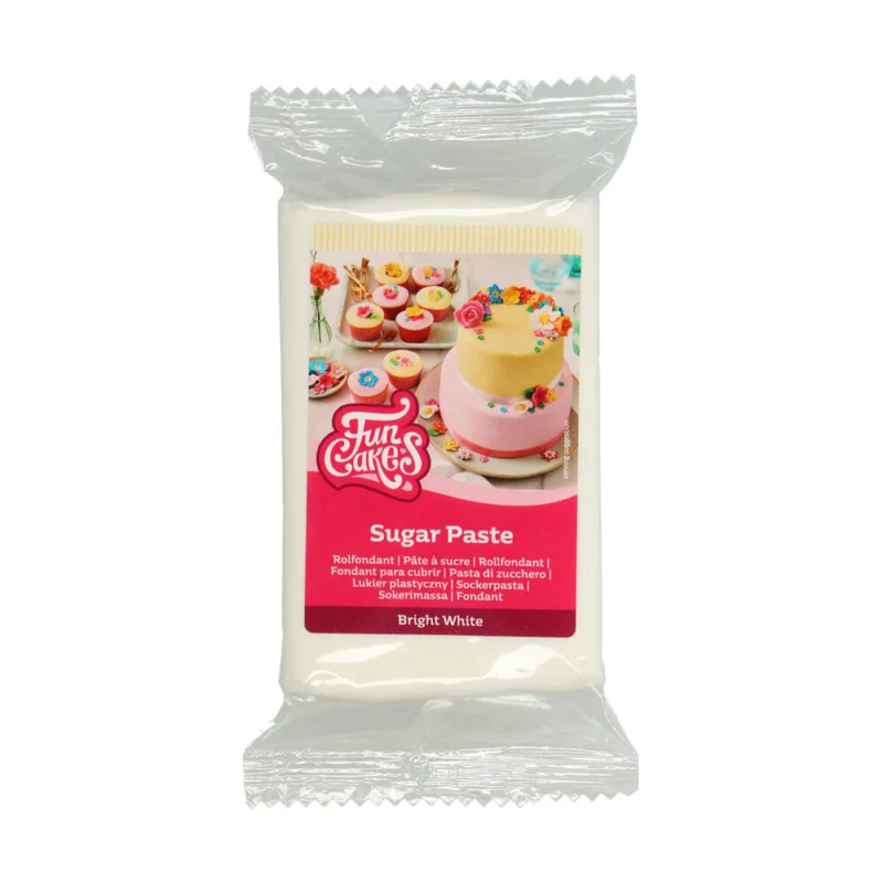 FunCakes Fondant Bright White