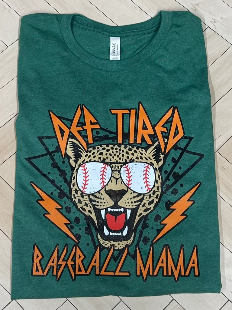 Def Tired Baseball Mama