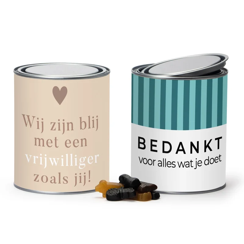 Verfblik met eigen wikkel - Vrijwilliger