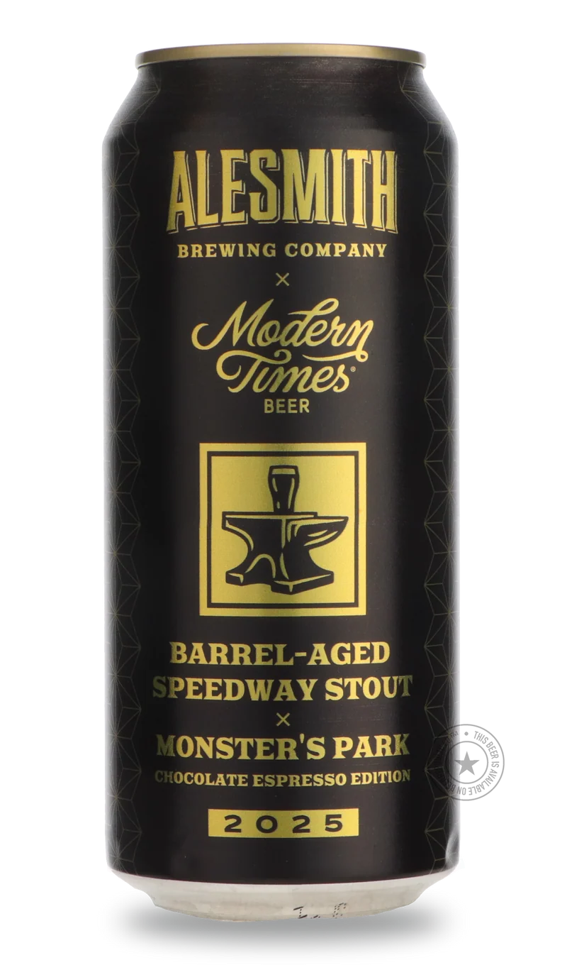 BA Speedway Stout: Monster's Park Chocolate Espresso Edition / Modern Times