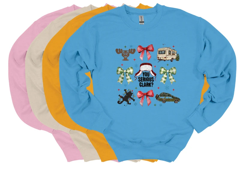 Griswold Christmas Vacation Coquette Crew Alternative Colors