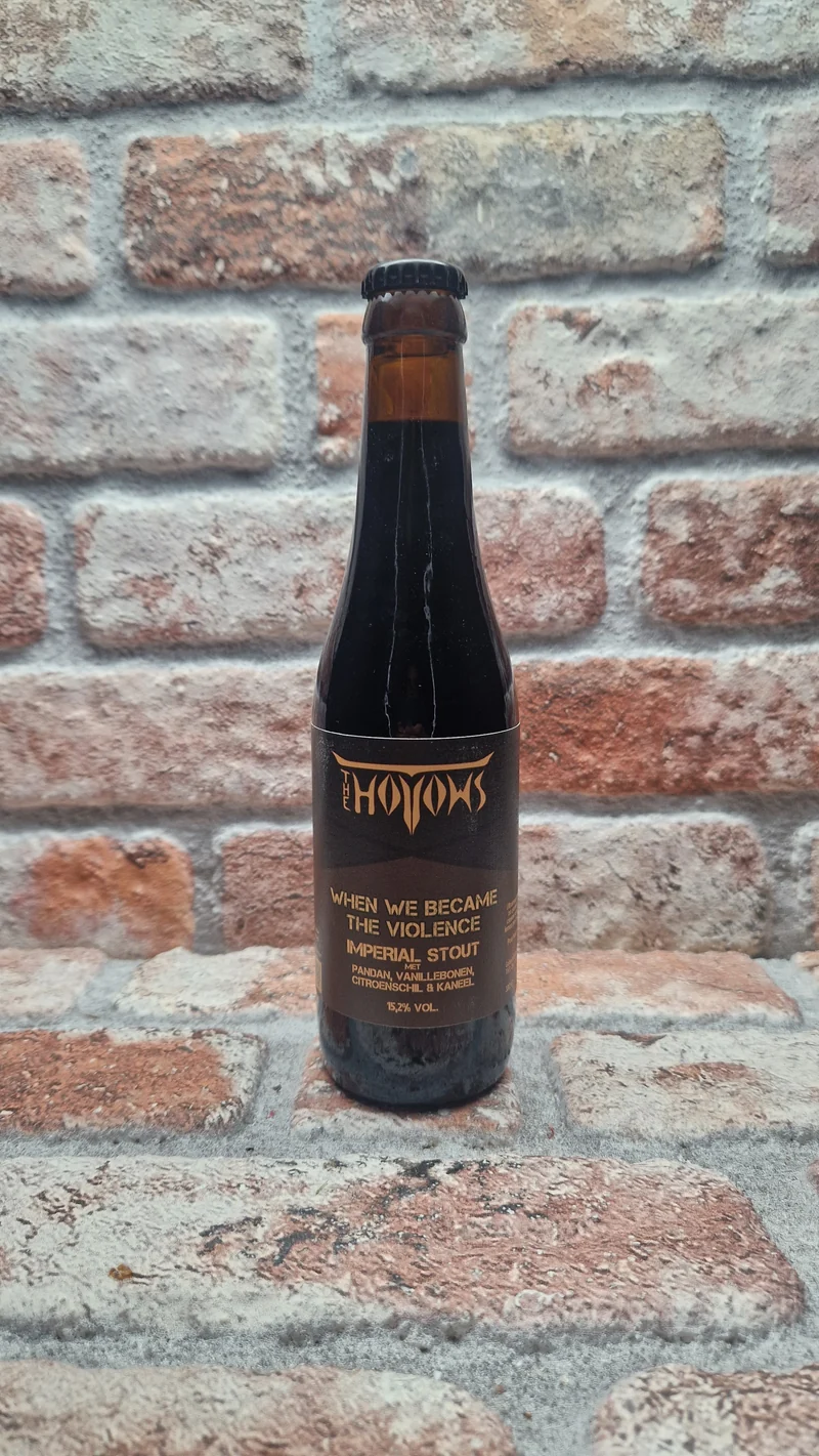The Hollows When We Became the Violence Stout - 33 CL