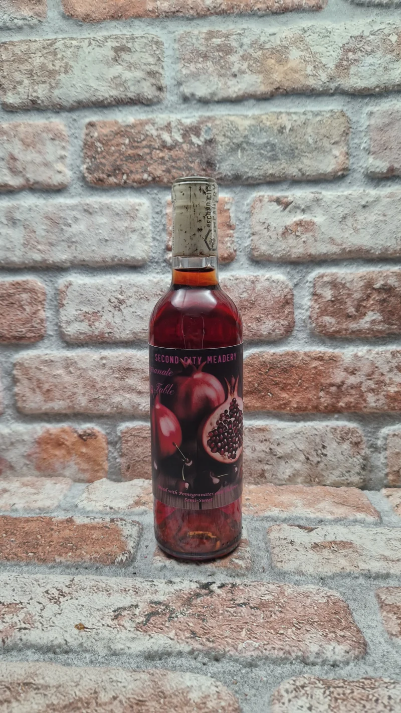 Second City Meadery Pomegranate Cherry Table Medebier - 37.5 CL