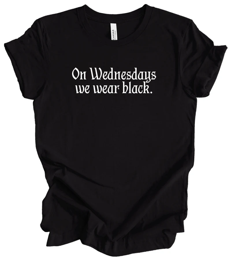 On Wednesdays We Wear Black