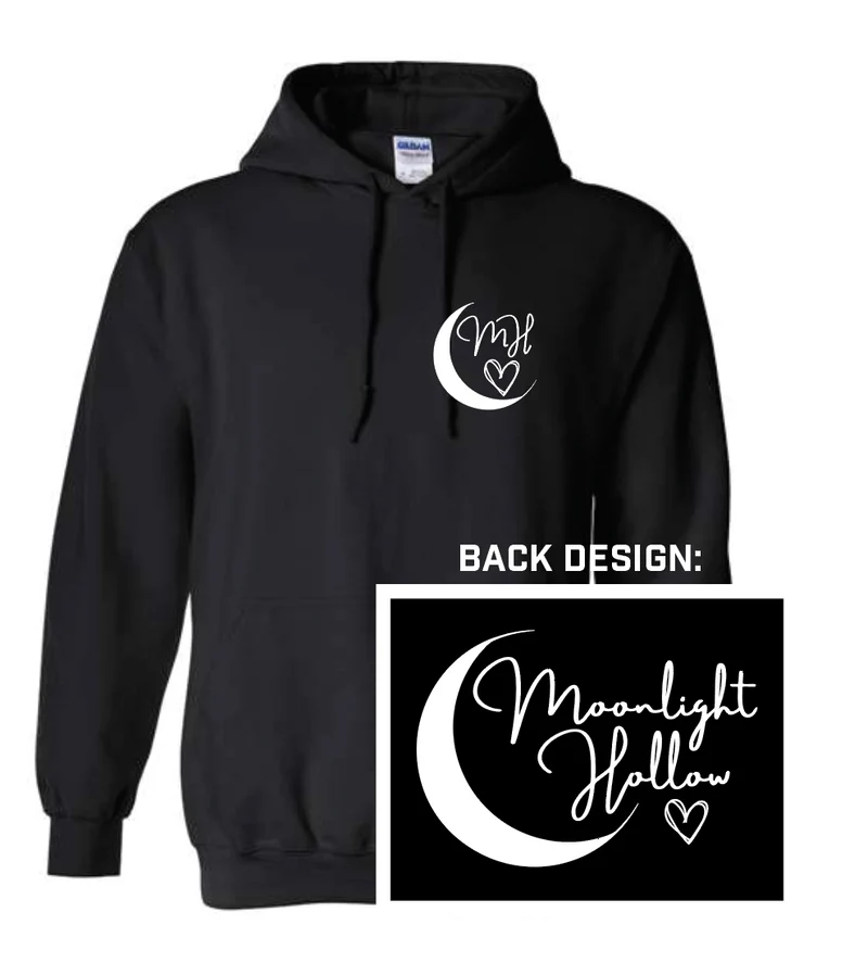 Moonlight Hollow Heart Hoodie