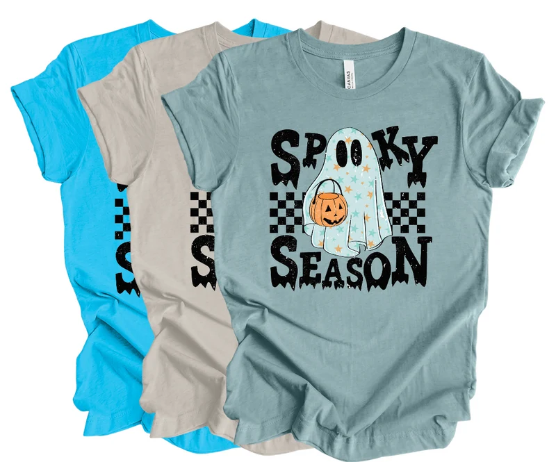 Spooky Season Blue Ghost