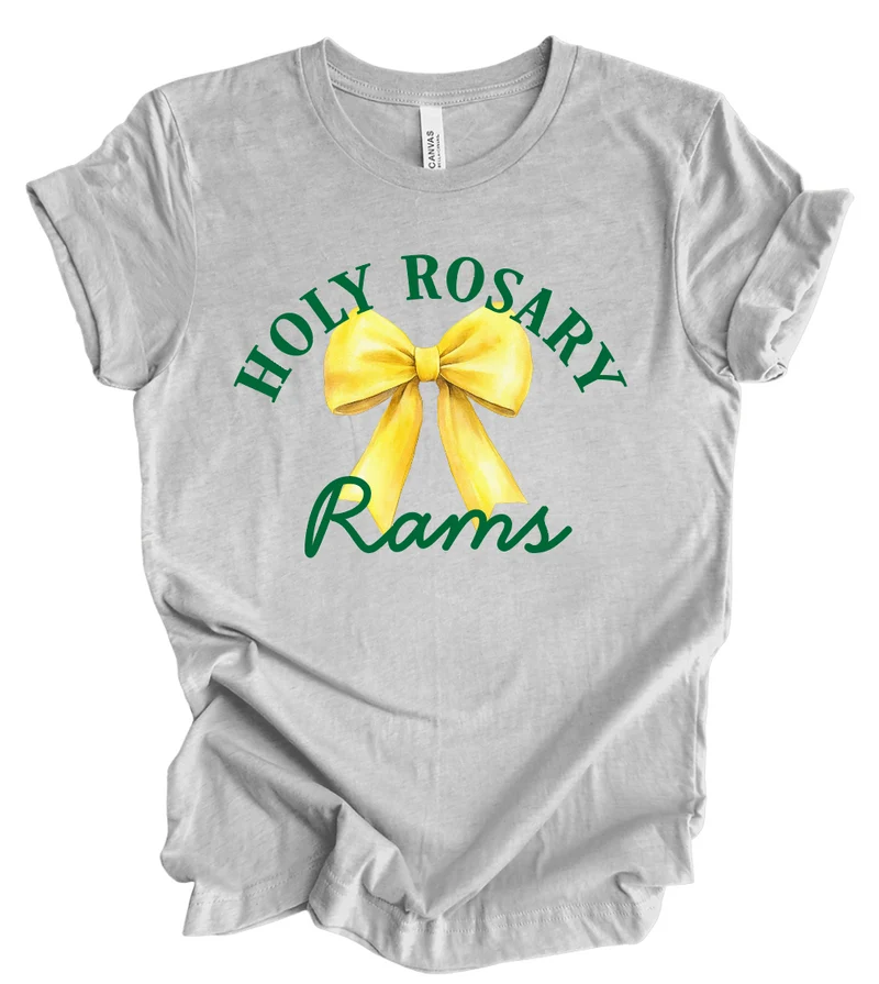 Holy Rosary Rams Bow