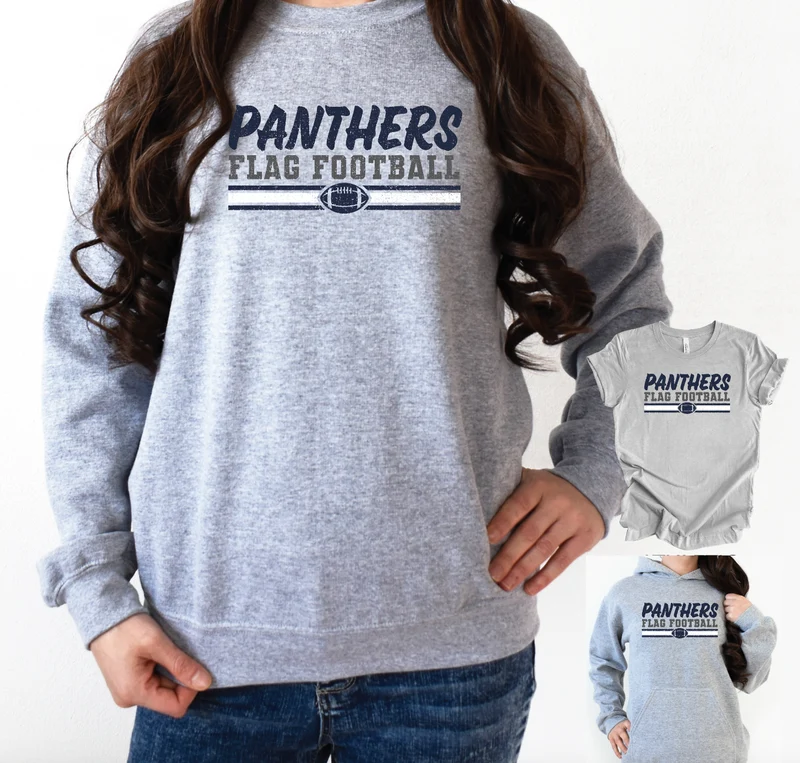 Vintage Reitz Flag Football T-shirt - Crew - Hoodie