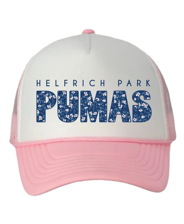 Helfrich Park Floral Pink Hat