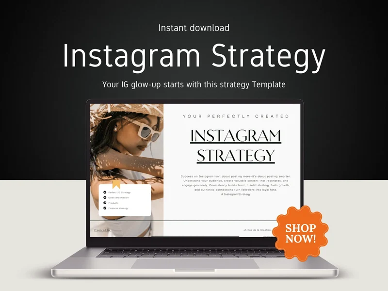Instagram Strategy Template & Proposal for Clients