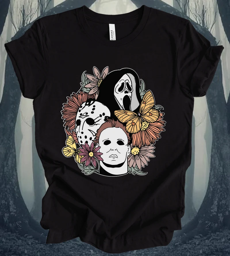 Horror Floral - Warm Colors