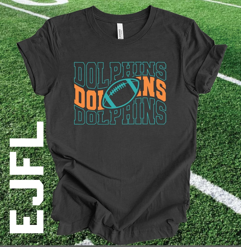 EJFL Dolphins Stacked
