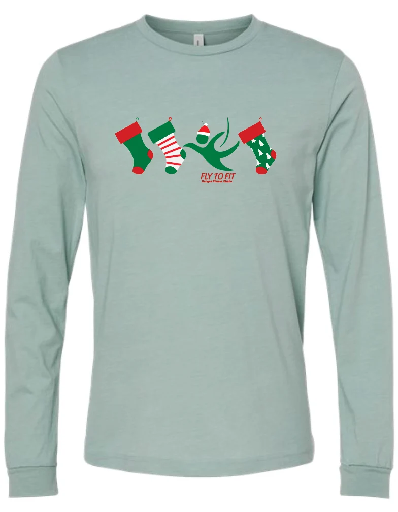 Fly To Fit Christmas 2025 - Bella+Canvas Long Sleeve
