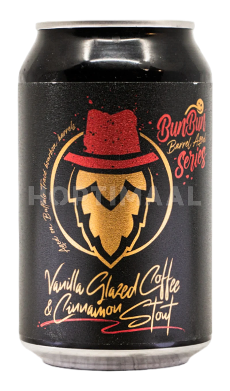 De Rode Hoed Bun Bun Barrel Aged Series #1 - Vanilla Glazed, Coffee And Cinnamon Stout